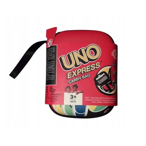 Uno - Express Carry Bag - Pochette Zip Pour Cartes Jeu Jouet - Rangement - Protection Boite