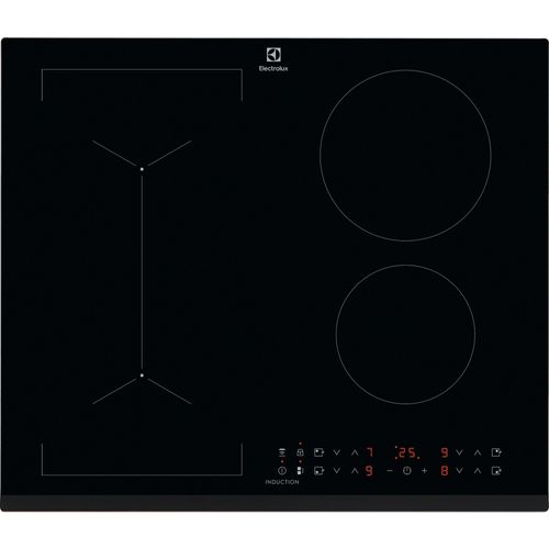 Electrolux Plaque de cuisson Induction Noire Série 600 Bridge 60 cm Zone Flexible LIV6343 Noir