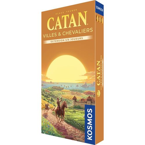 Jeu De Stratégie Asmodee Catan Extension Pour 5 Et 6 Joueurs Villes Et Chevaliers