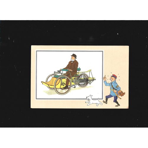 Tintin Chromos Voir Savoir Auto Album1 Serie 4