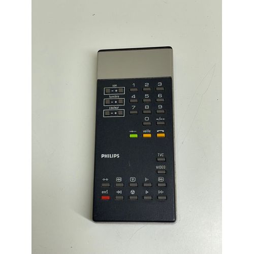 Télécommande PHILIPS TVC VIDEO - Vintage - Très Bon État