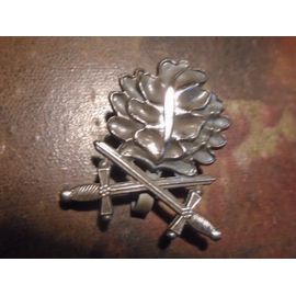 Insigne Broche Militaire Feuille De Chêne