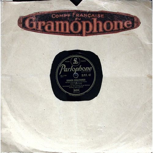 Yves Montand - Grands Boulevards - Le Galérien -