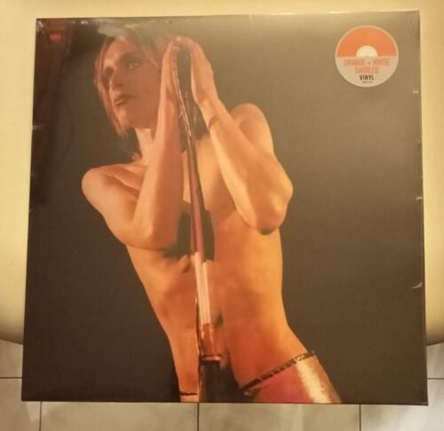 Raw Power - Vinyl, Lp, Album, Limited Edition, Reissue, Remastered, Repress, Orange And White Transparent ( Iggy And The Stooges )