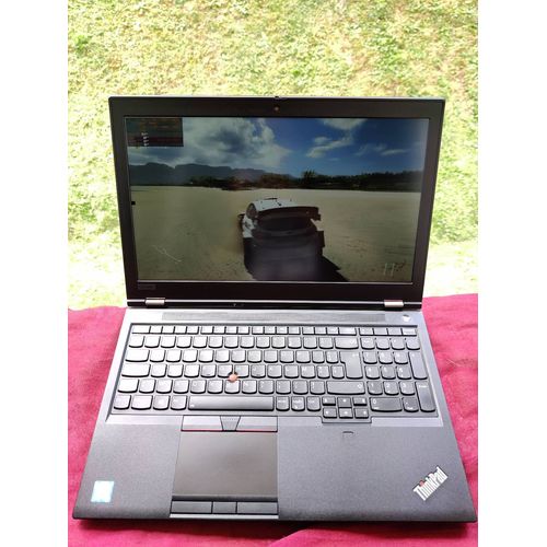 Station LENOVO Thinkpad P53 CORE I7-9750H , 15,6" , SSD 256 GO + 256GO, RAM 32GO. Double cartes graphiques, FHD,