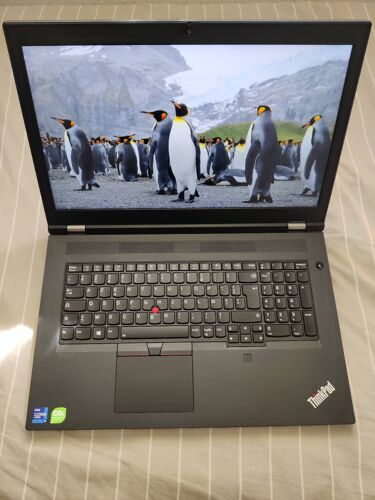 Station LENOVO Thinkpad P17 Gen 2  CORE I9-11950H , 17p FHD, SSD 1000 GO, SSD512, RAM 32GO W HELLO