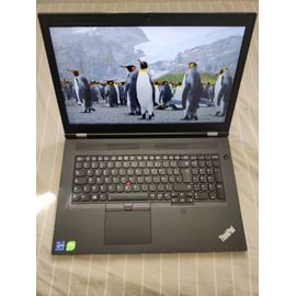 Station LENOVO Thinkpad P17 Gen 2  CORE I9-11950H , 17p FHD, SSD 1000 GO, SSD512, RAM 32GO W HELLO