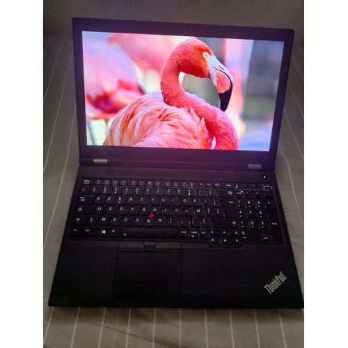 PC portable GAMER LENOVO Thinkpad P15 Gen1  CORE I5-10400H , 15,6p FHD, SSD 512 GO ,SSD 256 GO , RAM 32GO W HELLO