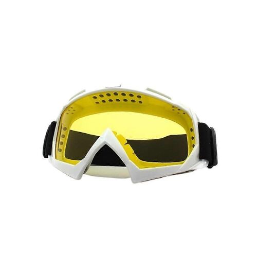 Lunettes De Moto Unisexe Coupe-Vent Pour Le Ski Et Le Snowboard, Masque De Sécurité Pour Motocross Tout-Terrain, Couleur E
