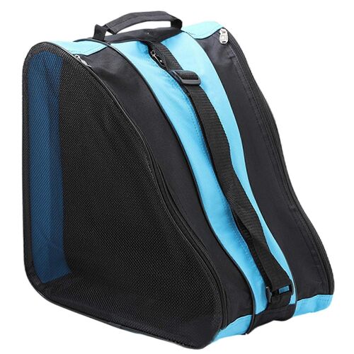 Sac À Roulettes Imperméable Grande Capacité, Robuste, Bleu | Rangement Pour Patins À Glace Avec Ventilation Et Poignée Renforcée