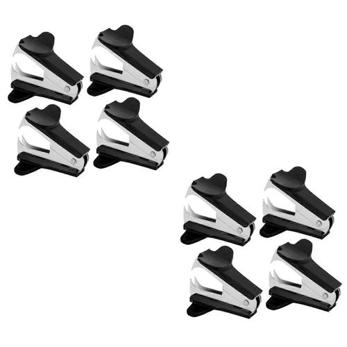 2 Arrache-Agrafes En Métal - Outil Pratique Et Ergonomique Pour Le Bureau, L'école Et La Maison - 4 Pièces * 2