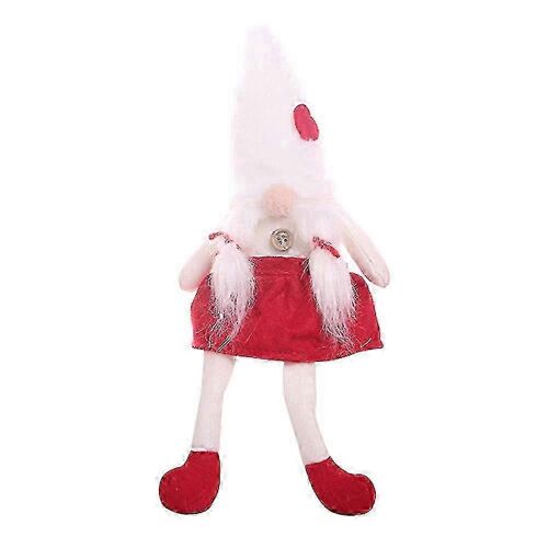 Poupée de Noël sans visage, ornement mignon, dessin animé, longues jambes, vieux hommes, cadeau de Noël