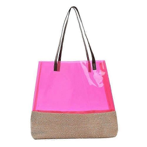 Sac à main femme en PVC transparent à grande capacité, bandoulière, cabas, sac à main pour le shopping