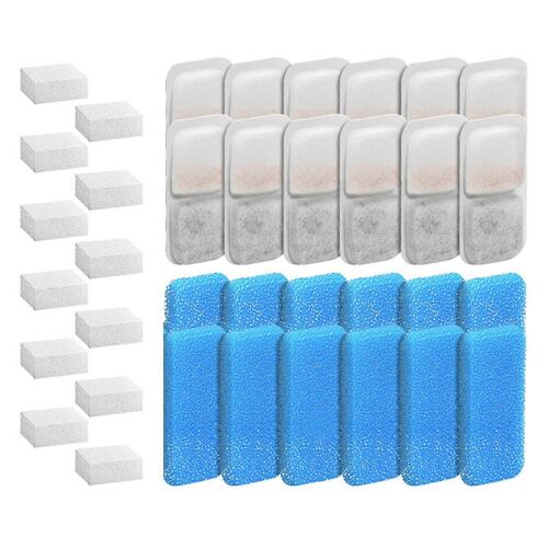 08/12/16 Remplacement Pour Fontaine À Eau Pour Animaux De Compagnie Filtration D'eau Améliorée Compatible Avec Les Modèles 12 Plus
