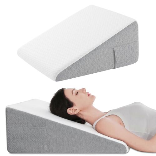 Oreiller De Positionnement Du Lit Avec Dessus En Mousse À Mémoire De Forme Souple Et Housse Lavable Pour Dormir Après Une Intervention Chirurgicale