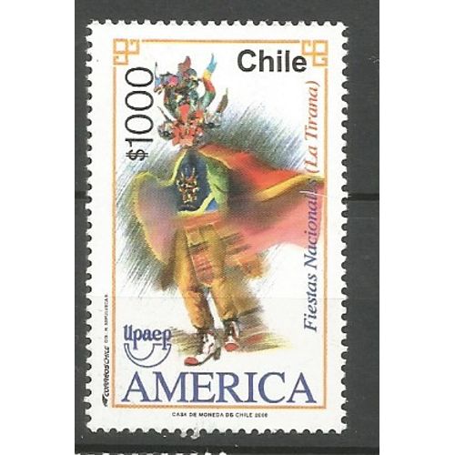 Timbre Neuf** Chili 2008