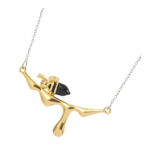 Bienen Halskette Damen Goldene Anhängerkette For Frauen 925 Silber Geschenk For Geburtstage Hochzeiten Besondere Anlässe