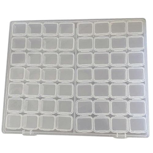 Boîte À Bijoux Transparente Pour Boucles D'oreilles, Bracelets, Organisateur D'éventails, Étui De Rangement Polyvalent En Plastique Pour Les Voyages Et La Maison.