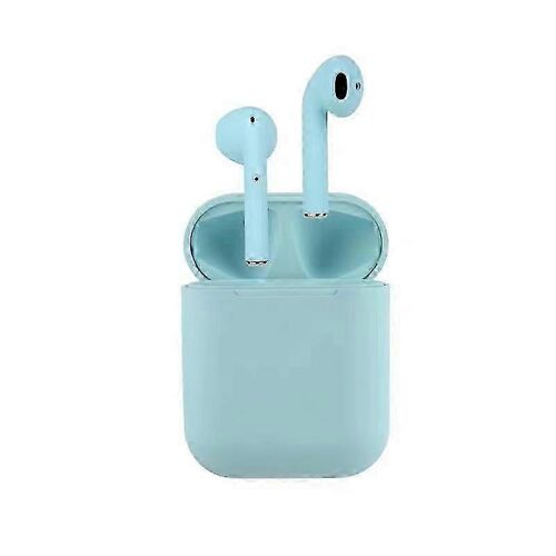 Écouteurs sans fil I12 True Wireless, Bluetooth 5.0, casque intelligent portable pour le sport, boîtier de charge 300 mAh, commandes tactiles, réduction de bruit.
