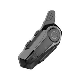 Intercom Bluetooth Pour Moto Avec Casque, Système De Communication Universel Étanche Pour Quad Et Moto Tout-Terrain.
