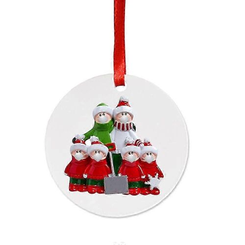 Poupées de Noël, adorables décorations pour sapin de Noël à suspendre.