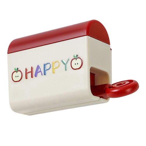 Presse-rouleau de dentifrice, accessoire d'hygiène quotidienne pour la salle de bain, la maison et les voyages, à commande manuelle, modèle Happy