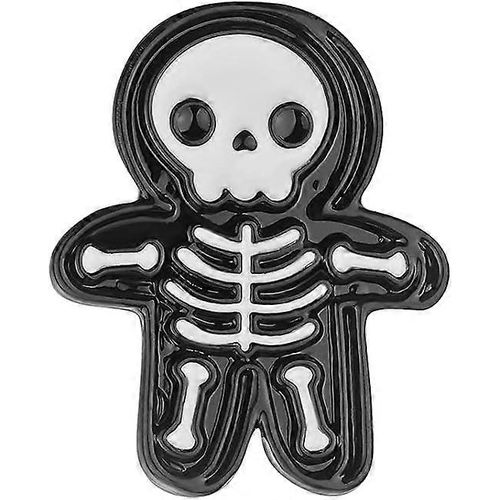 Épinglette D'halloween, Insigne Tête De Mort, Fantôme, Citrouille, Chauve-Souris, Démon, Décoration De Sac À Dos, Cadeau De Noël, Accessoires De Déguisement