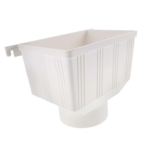 Accessoire pour récupérateur d'eau de pluie : récupérateur de descente de gouttière en PVC, déviateur de descente de gouttière