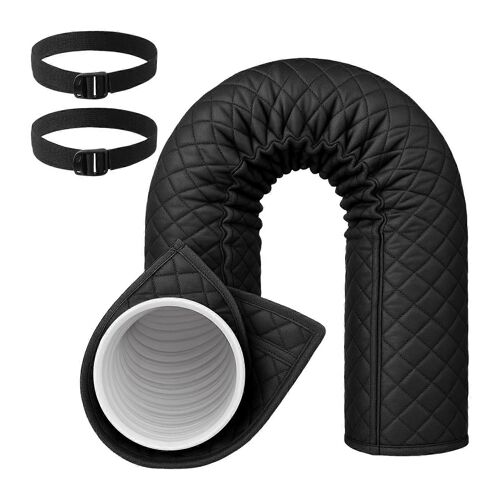 Gaine isolante pour tuyau de climatiseur portable 150 cm (59 pouces) | Tissu Oxford robuste, compatible avec voiture, maison, mur et fenêtre