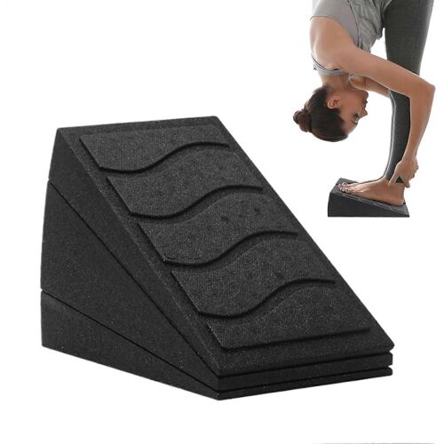 Planche Inclinée Squat Wedge Pour Étirer Les Mollets - Inclinaison Et Angle Réglables Pour La Maison, Le Bureau, La Salle De Sport Et Les Voyages