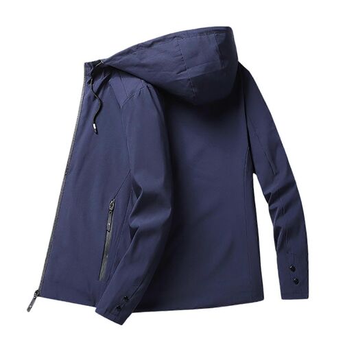 Doudoune D'hiver Homme 2025, Épaisse Pour Temps Froid, Style Maille Grise, Bleue, Taille Xl