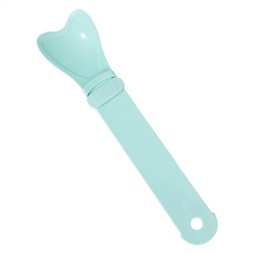 Cuillère Pour Nourrir Les Animaux - Cuillère À Friandises En Forme De C?ur Pour Chat, Cuillère À Large Ouverture Pour Liquides Et Friandises, Distributeur Bleu Portable