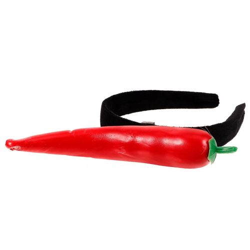 Bandeau Décoratif Pour Les Fêtes Avec Motif Piment, Pour Femmes Et Filles, Accessoire Confortable Pour Le Cosplay Et Les Anniversaires