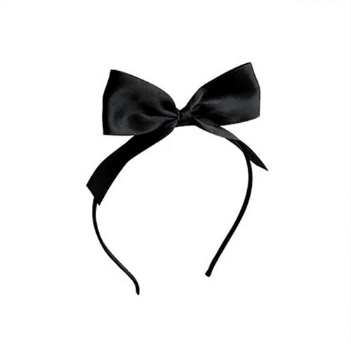 Barrette À N?ud Papillon Noire Pour Femme, Accessoire Pour Cheveux Épais Fait Main, Taille Unique, N?uds Rouges