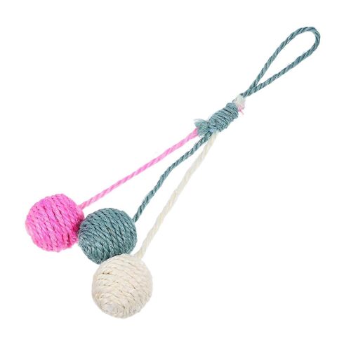 Jouet Interactif Suspendu Pour Chat, Idéal Pour L'intérieur Et L'exercice, Conception Durable Pour Faire Ses Griffes Et Mordre.