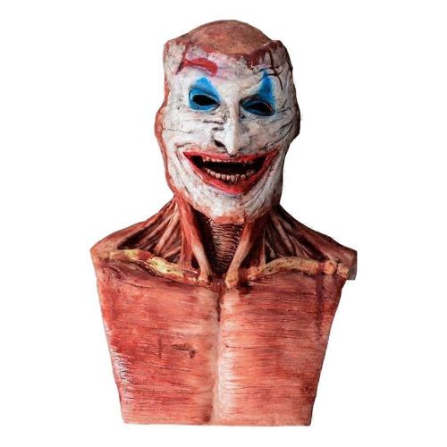 Masque D'halloween Effrayant En Latex Double Pelable, Masque Rouge En Latex, Masque D'halloween Pelable Pour Fêtes Costumées