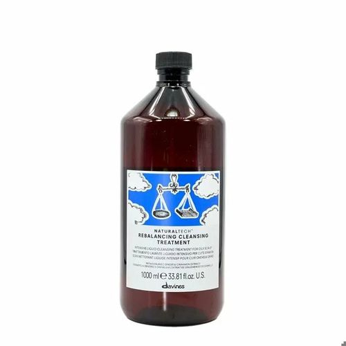 Traitement Capillaire Séborégulateur Davines Natural Tech Rebalancing 1 L Beaute Des Cheveux - Soin Beaute Des Ongles 