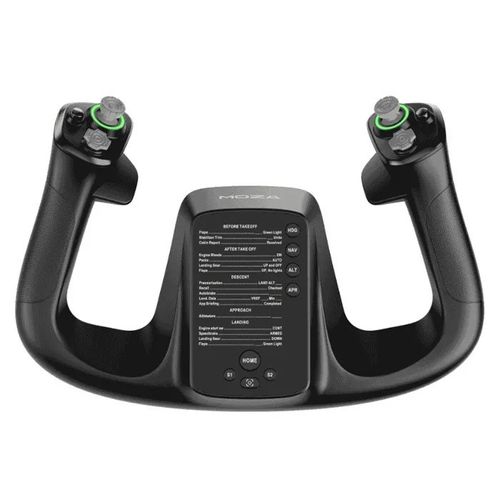 Simulateur de vol - MOZA RACING - MFY Yoke - USB - Compatible Windows 10 - Noir