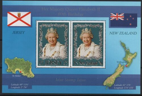Jersey Timbre Émission Commune Avec La Nouvelle-Zélande 2006