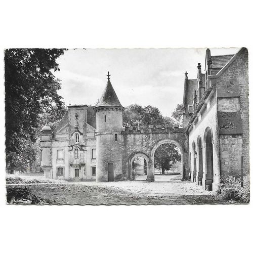 Carte Postale Oeuvre Des Pupilles De L'École Publique De La Manche , Château De Servigny Yvetot-Bocage