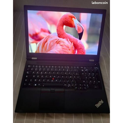 Work station LENOVO Thinkpad P15 Gen1 CORE I5-10400H , 15,6" FHD, SSD 512 GO ,SSD 256 GO , RAM 32GO W HELLO