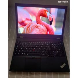 Work station LENOVO Thinkpad P15 Gen1 CORE I5-10400H , 15,6" FHD, SSD 512 GO ,SSD 256 GO , RAM 32GO W HELLO