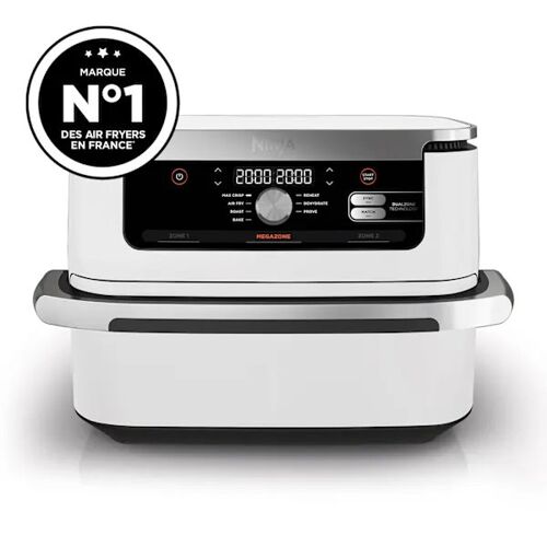 Friteuse sans huile Ninja Foodi FLEX 7-en-1, 10,4 L - Ninja AF500EUWH - Blanc