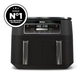 Friteuse à air chaud double Ninja Foodi Dual Zone AF200EU - 7.6 litres - 2.47 kWatt - noir