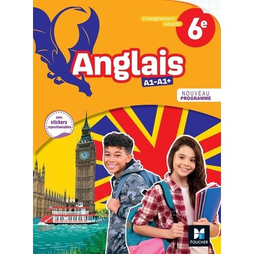 Anglais 6e Enseignement Adapté - Livre Élève