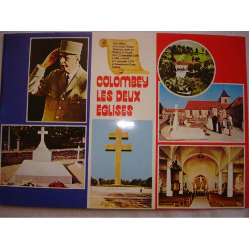 Carte Postale Colombey Les Deux Eglises