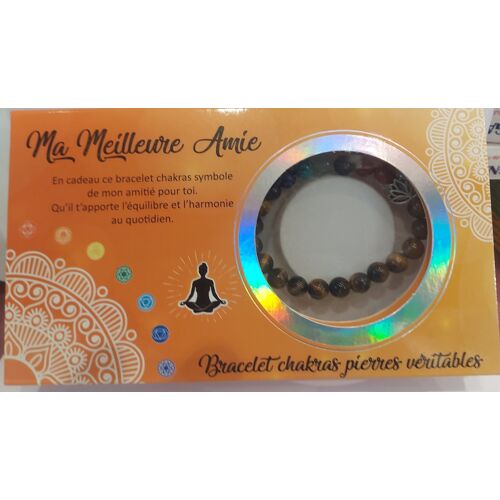 Bracelet Chakra Cordelette Dans Sa Boite Ma Meilleure Amie