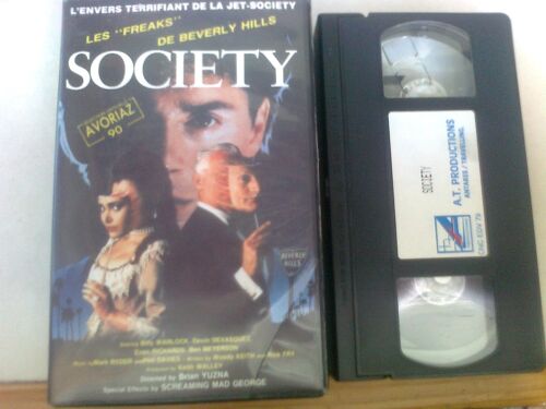 Cassette Vidéo Vhs - Society - Billy Warlock