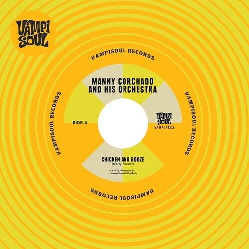 Corchado,Manny / Nelson Y Sus Estrellas - Chicken And Booze/Aguardiente Y Pollo [7-Inch Single] Extended Play
