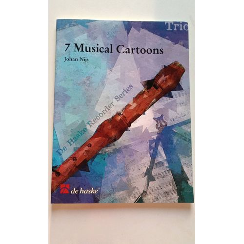 Johan Nijs, 7 Musical Cartoons, Trio De Flûtes À Bec ( Recorder)